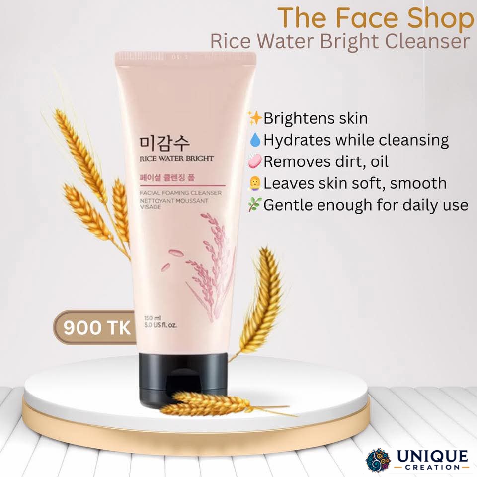 The Face Shop Rice Water Bright Cleansing Foam 150ml